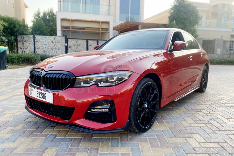 Red BMW 330i 2020